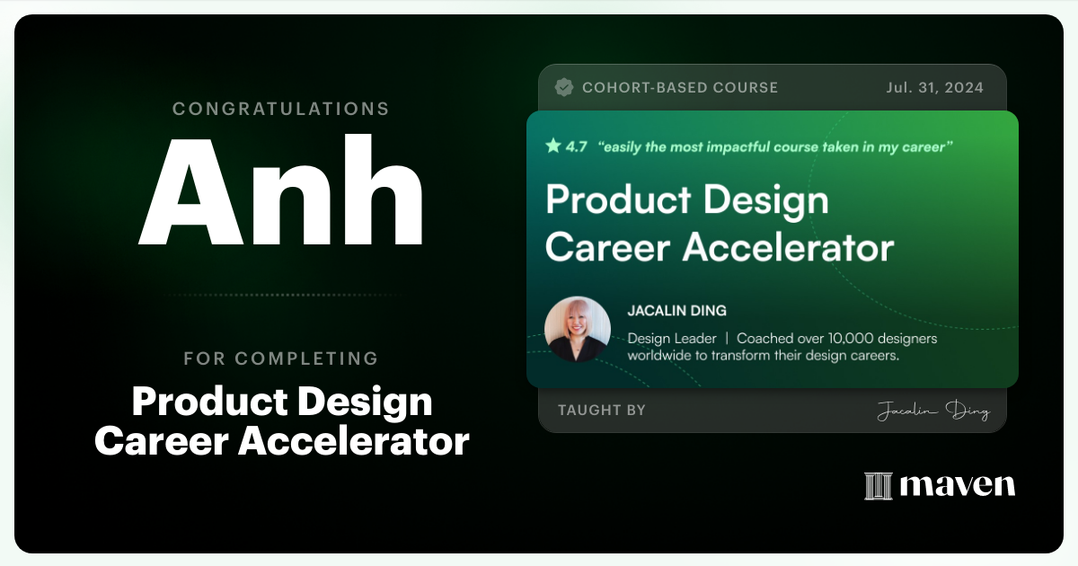 Certificate of Completion for AI-Powered Strategic Design Accelerator