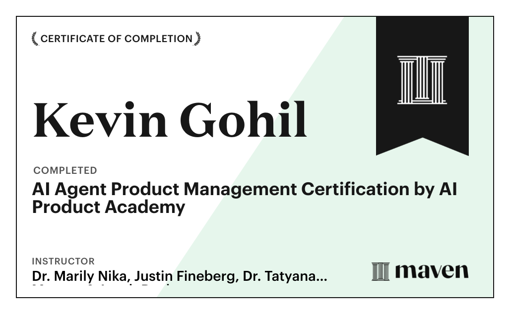 Certificate for OpenClaw & Claude Code Certification for AI-Native PMs by AI Product Academy