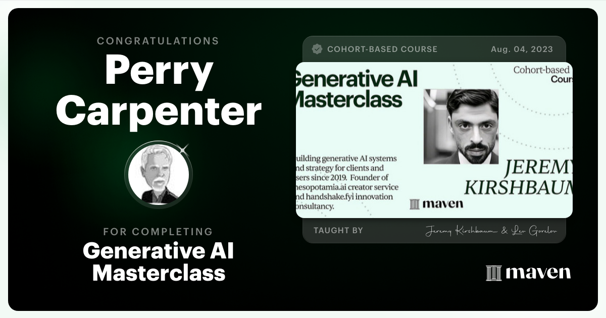 Certificate of Completion for Scale Business Intelligence with AI