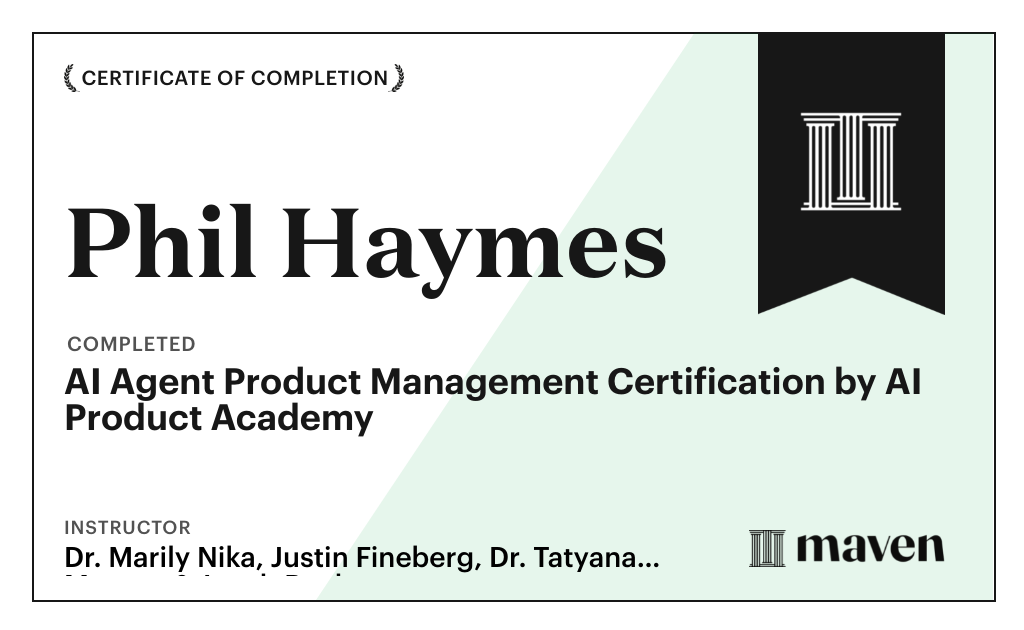 Certificate for OpenClaw & Claude Code Certification for AI-Native PMs by AI Product Academy