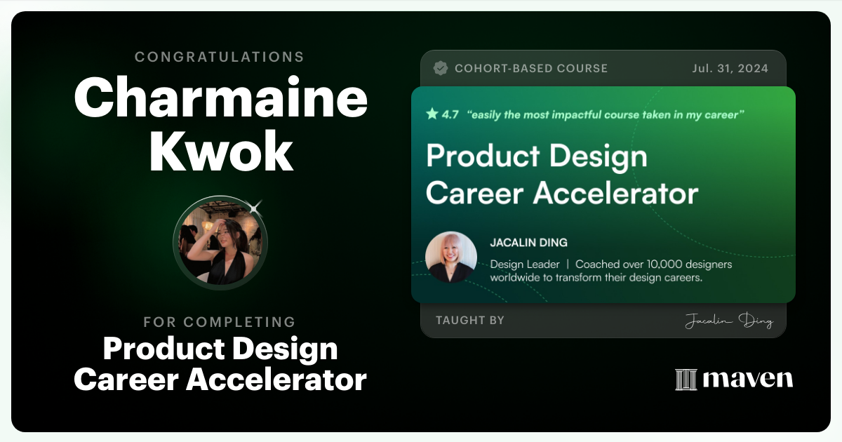 Certificate of Completion for AI-Powered Strategic Design Accelerator