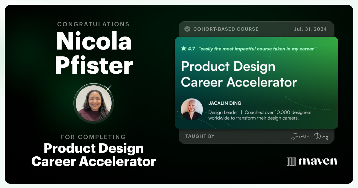 Certificate of Completion for AI-Powered Strategic Design Accelerator