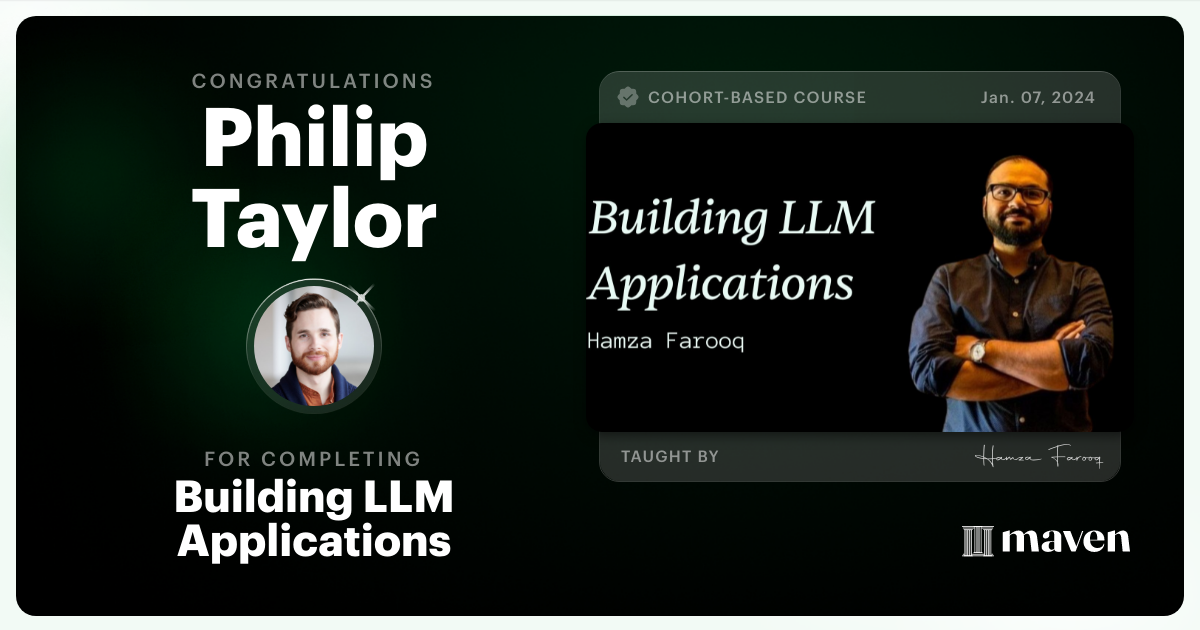 Certificate of Completion for Agentic AI System Design for PMs