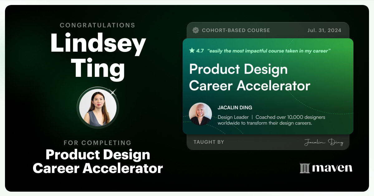 Certificate of Completion for AI-Powered Strategic Design Accelerator