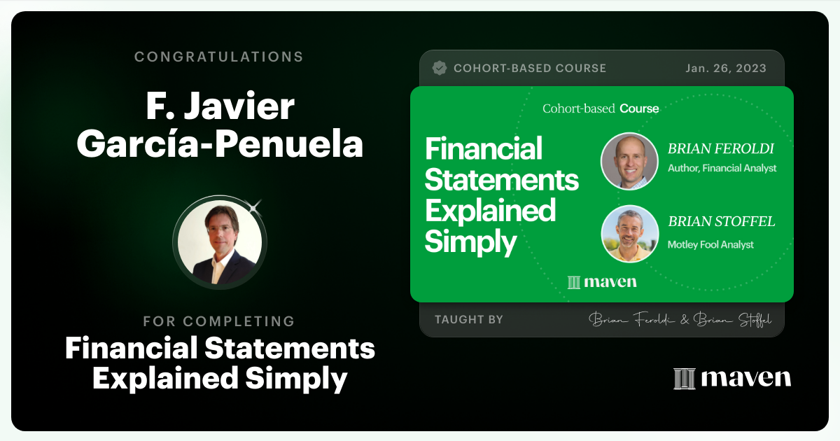 Certificate of Completion for Financial Statements Explained Simply