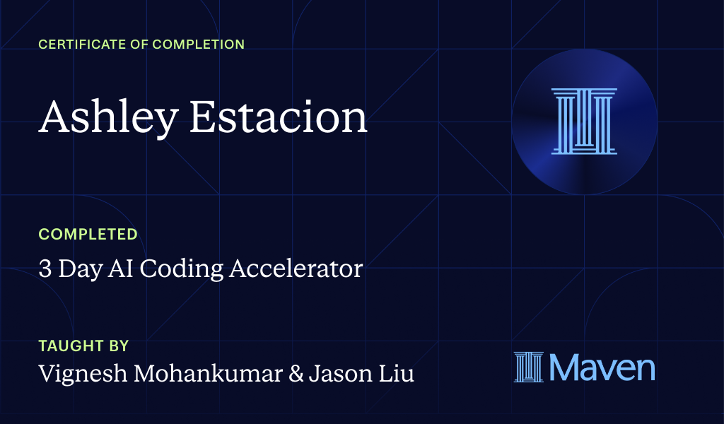 Certificate for Agent-First Software Engineering