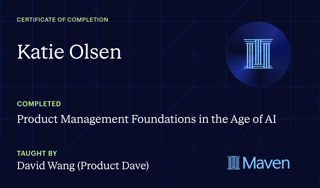 Certificate for Break Into Product with AI