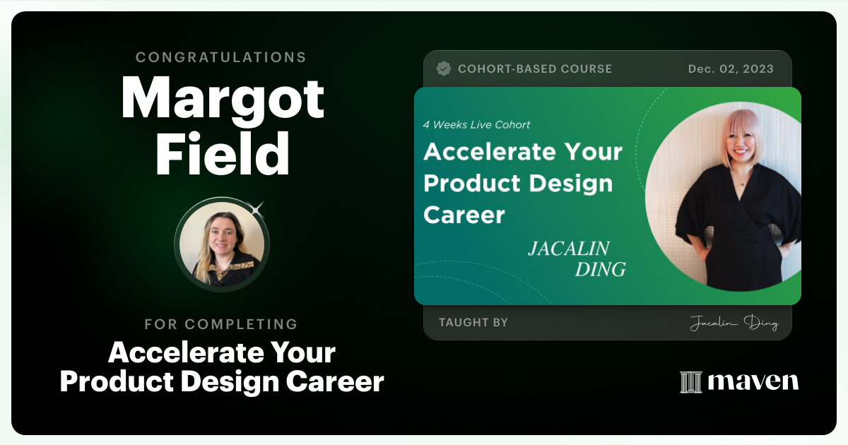 Certificate of Completion for AI-Powered Strategic Design Accelerator