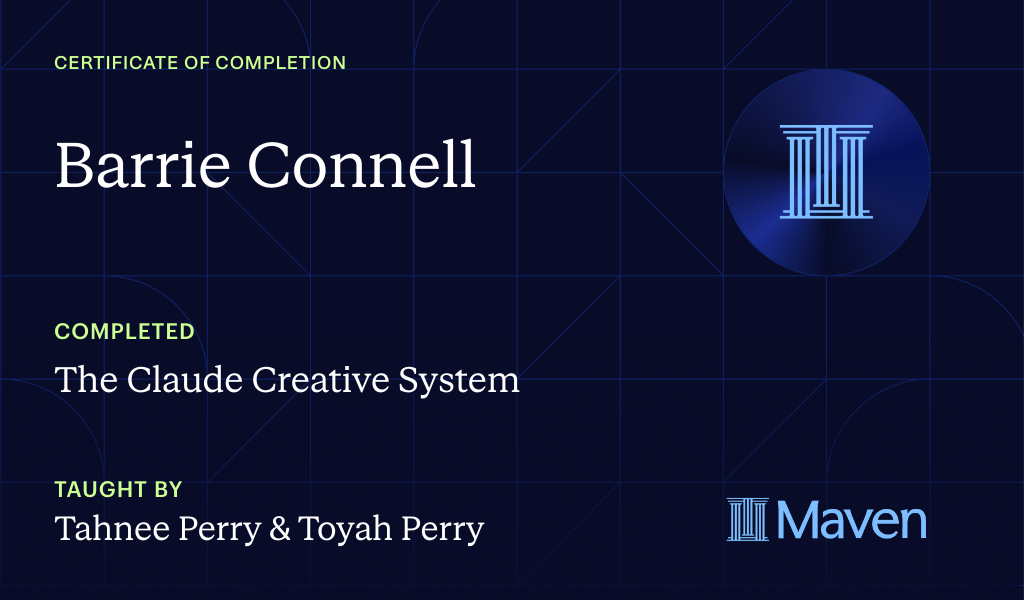 Certificate for Automate your Campaigns with an AI Agent