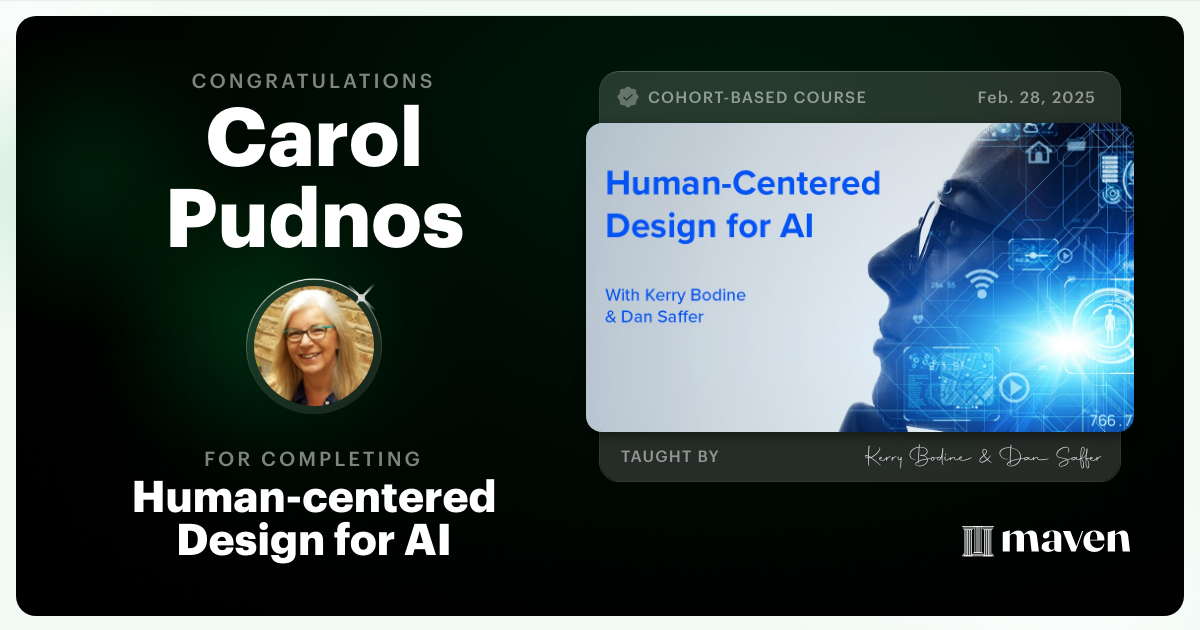 Certificate of Completion for How to Select AI Projects That Are Actually Worth Doing :: DEEP DIVE