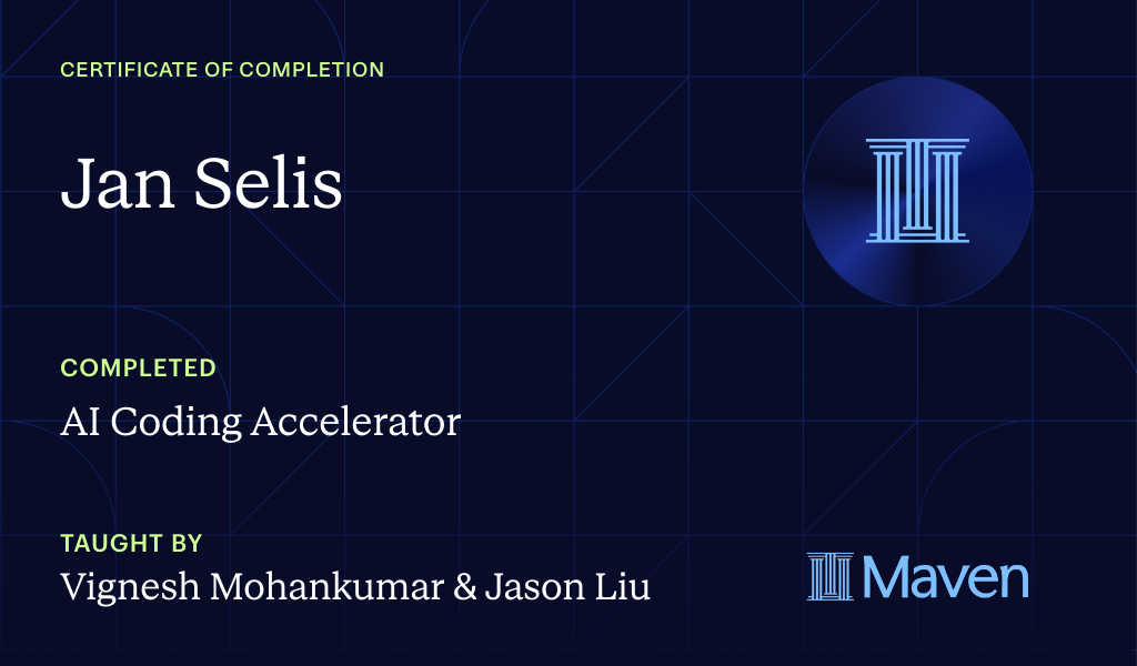 Certificate for Agent-First Software Engineering